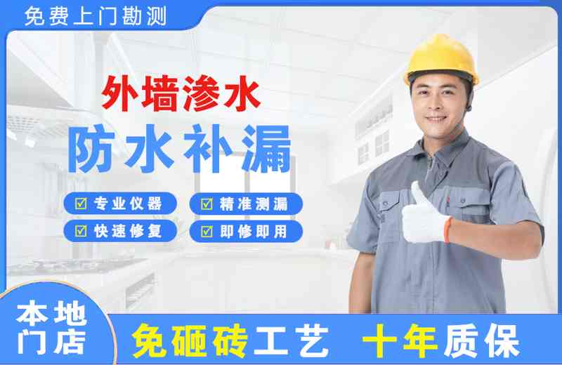 头屯河外墙渗水维修